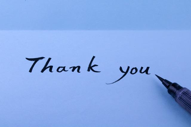 How to Nail a Thank You Note